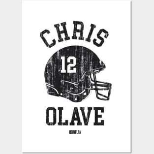 Chris Olave New Orleans Helmet Font Posters and Art